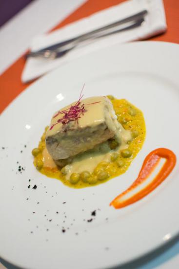 Pescado en Salasa de Ajoporro